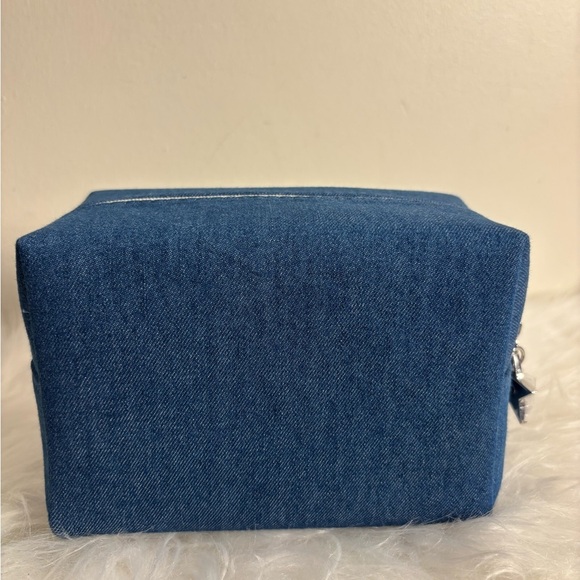 Dior Blue Denim Makeup Bag with Beauty Products - Picture 5 of 16